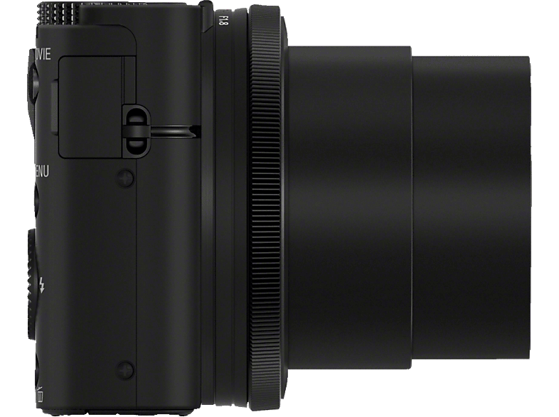 SONY Cyber-shot DSC-RX100 I Zeiss Digitalkamera, 20.2 Megapixel, 3.6x opt. Zoom, Schwarz