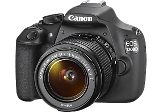 spiegelreflexkameras dslr-kameras canon eos 1200d + 18-55mm + 75-300mm