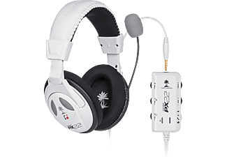 turtle beach ear force px22 gaming-headset für ps3, weiß