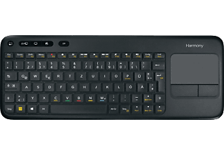 logitech harmony smart keyboard schwarz
