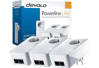 software netzwerk powerline devolo devolo dlan 550 duo+ network kit