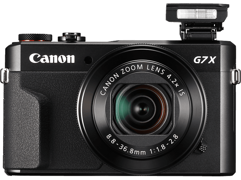 CANON PowerShot G7 X Mark II Digitalkamera, 20.1 Megapixel, 4.2x opt. Zoom, Schwarz