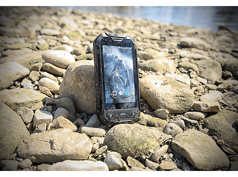 Evolveo Strongphone Q5 SGP-Q5 fekete Dual SIM kártyafüggetlen okostelefon (SGP-Q5)