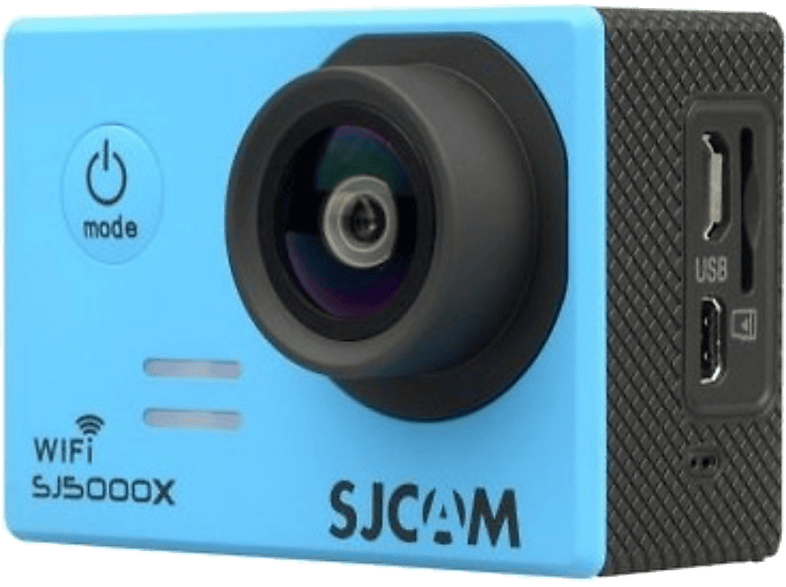 SJCAM SJ5000X ELITE sportkamera vízálló tokkal kék