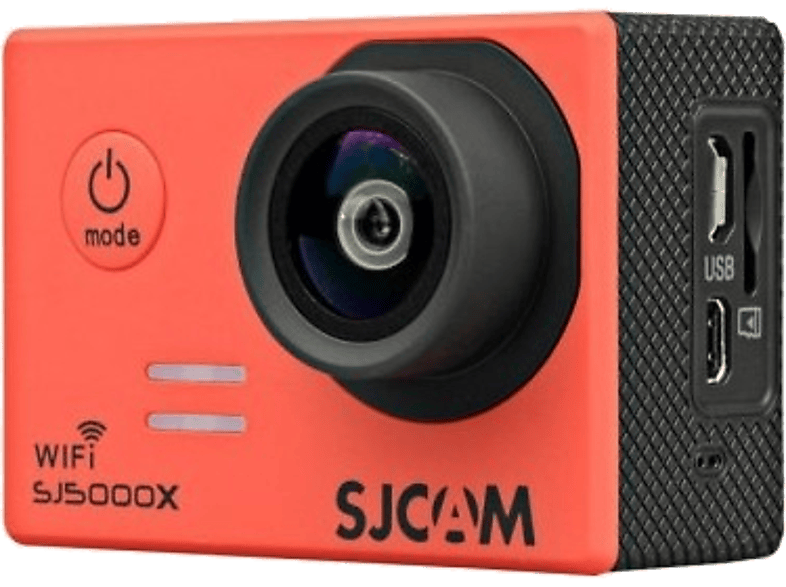 SJCAM SJ5000X ELITE sportkamera vízálló tokkal piros