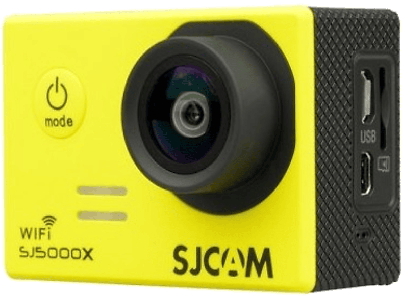 SJCAM SJ5000X ELITE sportkamera vízálló tokkal sárga