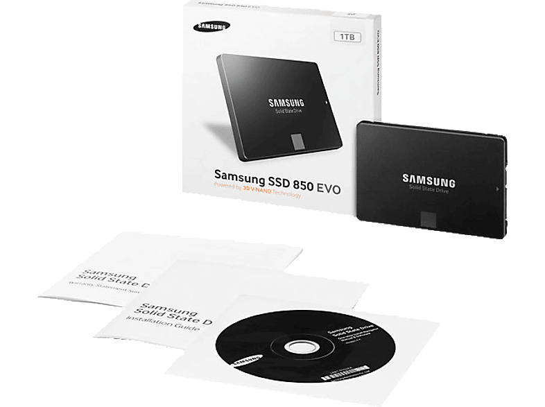 SAMSUNG 1TB 850 EVO Basic 2,5" SATA3 SSD (MZ-75E1T0B)