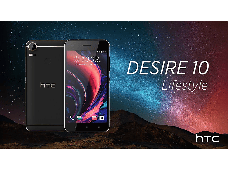 Desire 10 Lifestyle fekete kártyafüggetlen okostelefon