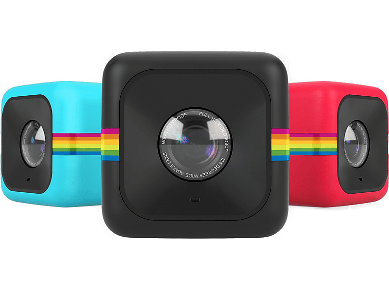POLAROID Cube Full HD Lifestyle akciókamera, piros