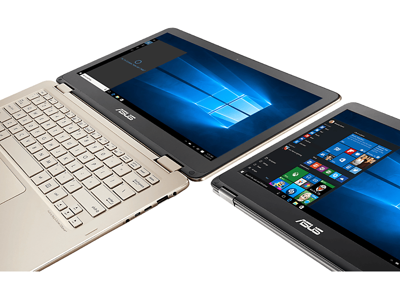 ASUS UX360CA-C4175T arany notebook (13,3" Full HD/Core m3/8GB/256 GB SSD/Windows 10)