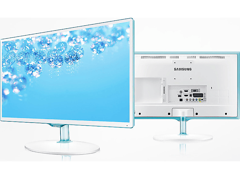 SAMSUNG T24D391 23,6" fehér Full HD LED TV monitor funkcióval WVA
