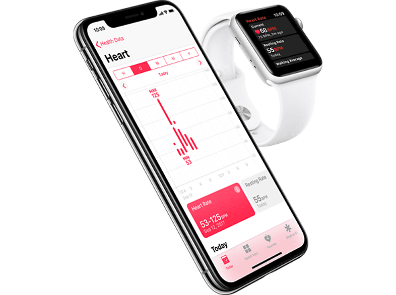 Apple Watch Series 3 Egészség app
